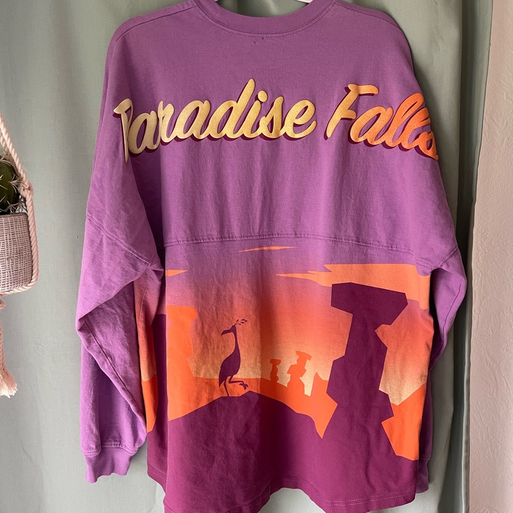 Disney Parks UP Paradise Falls Spirit Jersey SIZE XL